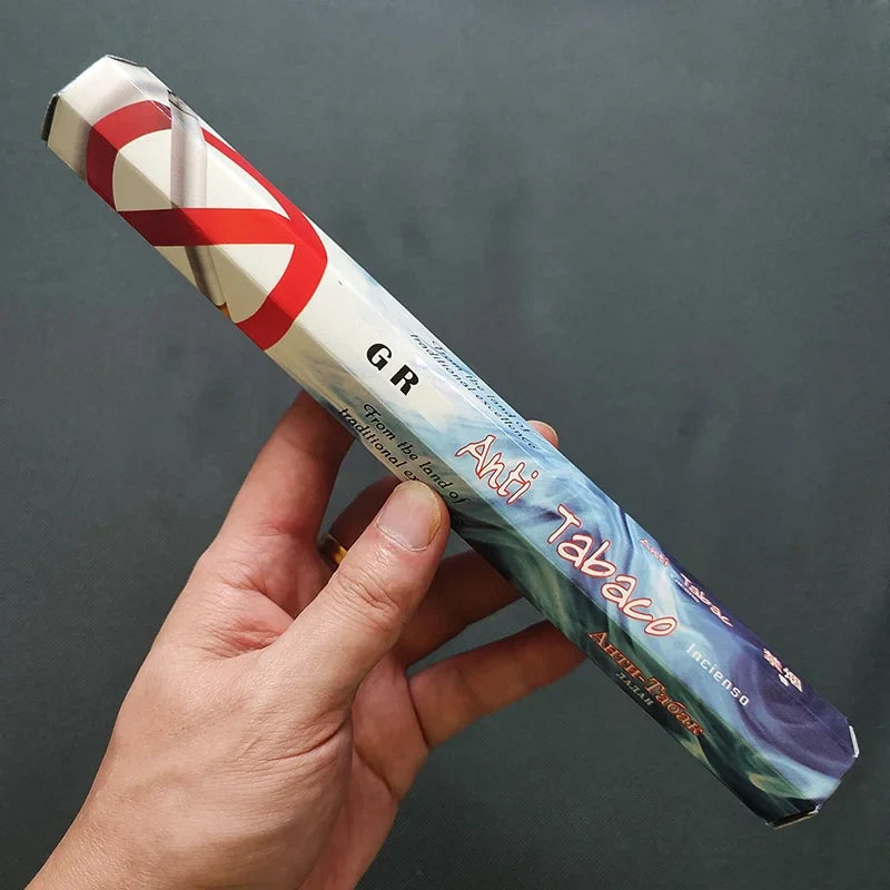 20 Sticks Indian Incense – White Sage, Lavender, Yoga & Sea Breeze Scents for Meditation, Air Purification & Aromatherapy