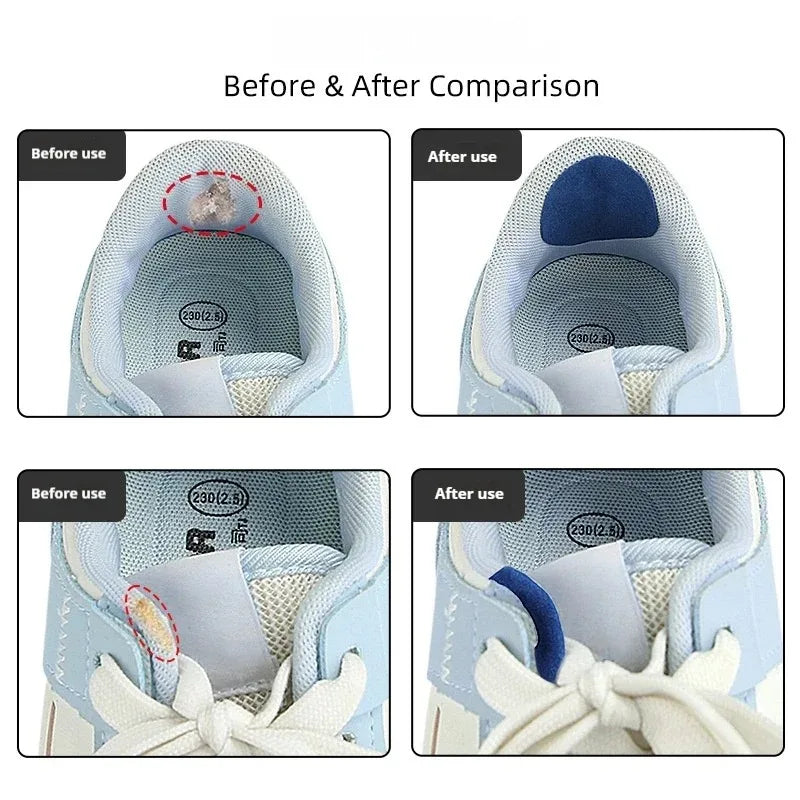 6PCS Shoe Repair Patches - Self-Adhesive Heel and Inner Lining Wear Repair Stickers