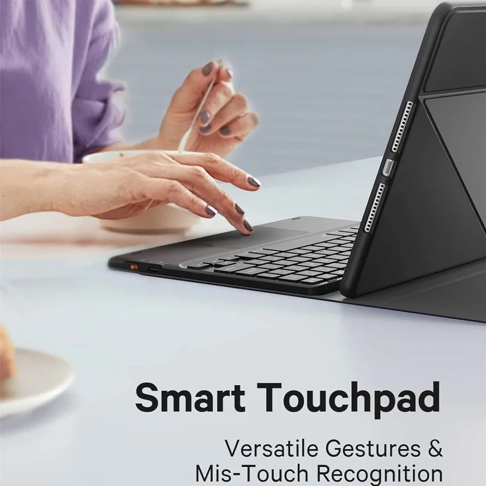 Keyboard Case for Redmi Pad 2 11-inch 2025 — Bluetooth Tablet Case with Pencil Holder for Xiaomi Redmi Pad 2