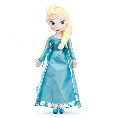 40CM Frozen Anna & Elsa Dolls – Snow Queen Princess Plush Toys, Stuffed Frozen Dolls for Kids, Birthday & Christmas Gift