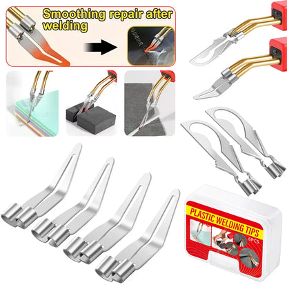 Plastic Welder Smoothing Tip - Car Bumper Dashboard Repair Welding Gun Accessory and Cutting Tool Nozzle