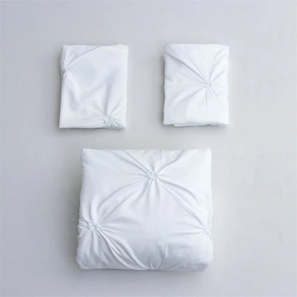 Queen 3-Piece Comfort Set – Gray Bed in a Bag Bedding Set with Duvet Cover & Pillowcases (No Comforter)