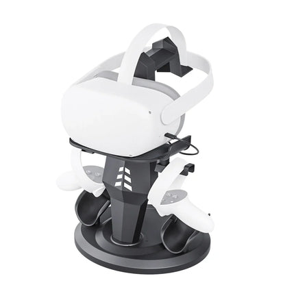 Charging Dock for Meta Oculus Quest 3 – Vertical Stand, Controller Holder & VR Headset Display Base for Quest 2