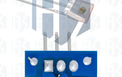 KY-008 650nm Laser Transmitter Module – Laser Sensor Receiver Kit, Non-Modulated Tube Module