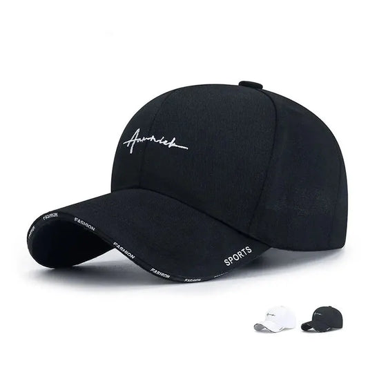 Women's Korean Letter Embroidery Baseball Cap – Breathable Sports Sun Hat
