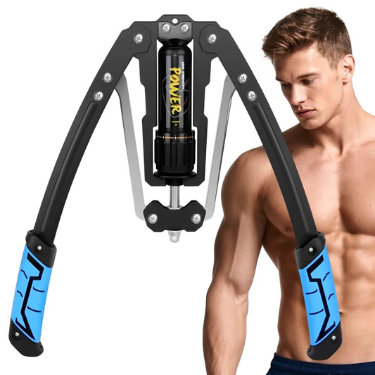 Adjustable Hydraulic Arm Exerciser 22–440 lbs Power Twister for Chest, Shoulder & Muscle Training Home Fitness Equipment