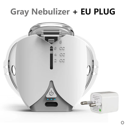 Mini Portable Silent Handheld Nebulizer – Ultrasonic Medical-Grade Inhaler for Babies, Kids & Adults with Cough or Asthma