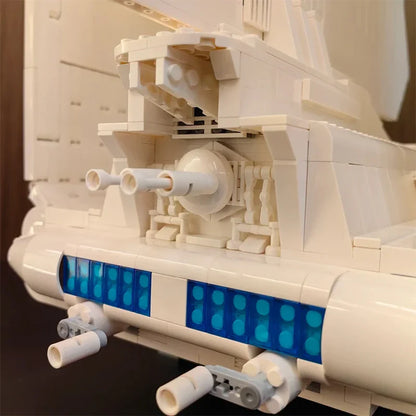 2496PCS Space Shuttle Building Block Model — Battleship & Spaceship Toy | Creative Home Ornament & Holiday Gift