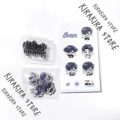 Alien Stage Till Ivan Mini Pendant - Anime Cosplay Kawaii Hanging Charm & Sticker Decal Gift