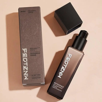 30g Liquid Foundation – Full Coverage, Waterproof & Hydrating Makeup for Natural White Longwear Face Concealer Care