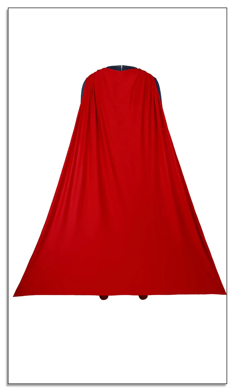 Superman Cosplay Costume – Halloween & Carnival Party Hero Outfit for Men and Women