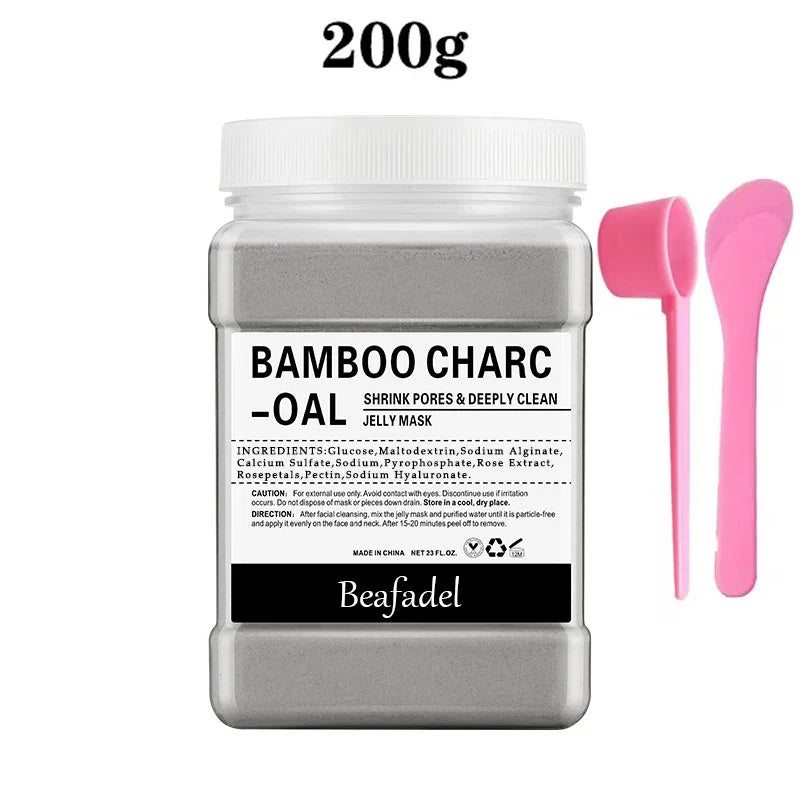 650g Rose Jelly Peel-Off Facial Mask Powder – Collagen Hydroplastic Crystal Skin Care Mask for Face Treatment