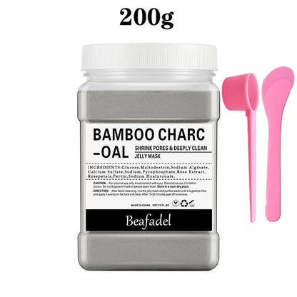 650g Rose Jelly Peel-Off Facial Mask Powder – Collagen Hydroplastic Crystal Skin Care Mask for Face Treatment