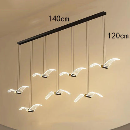 Modern LED Pendant Light – Home Decor Chandeliers for Living Room & Dining Room Indoor Hanging Lighting