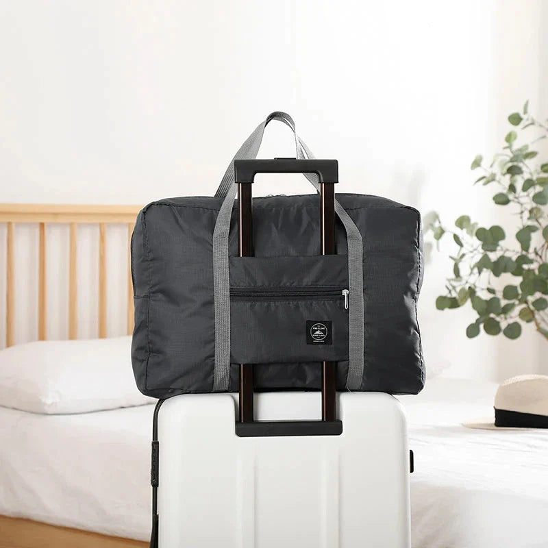Foldable Travel Duffel Bag – Lightweight Large Capacity Carry-On for Women & Girls, Sports & Weekend Trips
