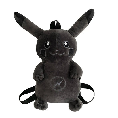 New Pokémon Gengar Plush Backpack — Style Eevee & Snorlax Schoolbag, Cosplay Bag & Xmas Gift