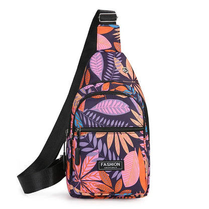 Trendy Women's Breast Bag – Large Capacity Single Shoulder Crossbody & Outdoor Leisure Backpack