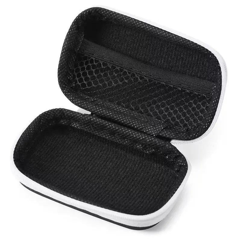 JUSTLANG Oximeter Storage Box – Tool Bag Pouch for Travel Essentials, Protective Kit with Organized Layout