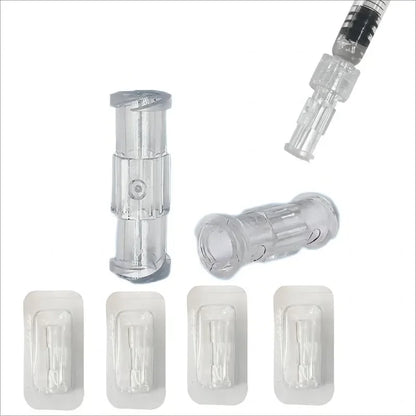 10–1000PCS Luer Syringe Connectors — Sterile Female-to-Female Double Joint Coupler with Individual Packaging