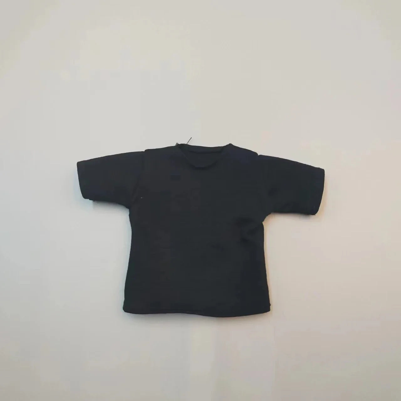 1/6 Scale Black T-Shirt for 12" (30cm) Action Figures — Male & Female DIY Model Accessories