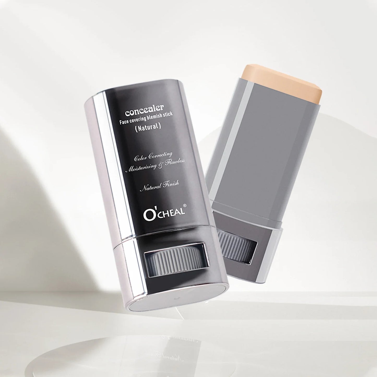 Ocheal Face Foundation Contour Stick – Long-Wear Lightweight Concealer & Blemish Brightening Makeup