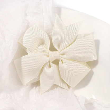 20/40PCS Sweet Candy Color Bow Hair Clip Set – Cute Ribbon Hairpins for Baby Girls & Kids Hair Accessories Gift