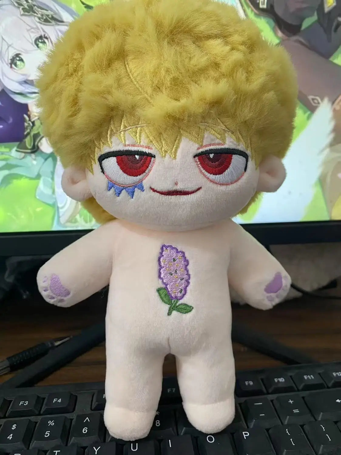 One Piece Corazon Plush Doll 20cm — Stuffed Cotton Anime Collectible for Adults & Kids