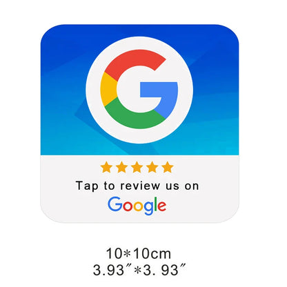 NFC Google Review Business Card – Simple Digital Card for Easy Google Reviews