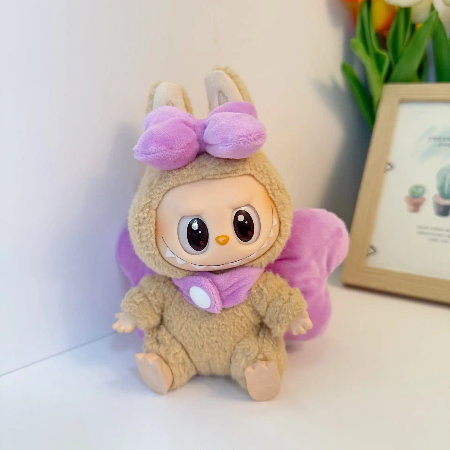 Labubu 3.0 Big Into Energy Doll Bow – Replacement Accessory for 17cm Labubu Clothes & Decoration