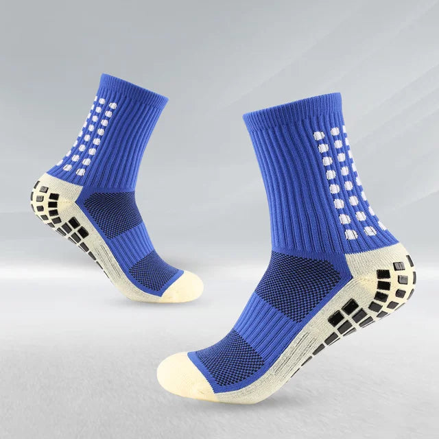 Anti-Slip Football Socks - Non-Slip Soccer, Basketball, Tennis & Cycling Grip Socks for Men