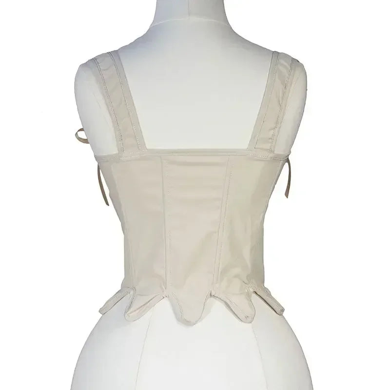 Sexy Lolita Underbust Corset – Slimming Bandage Bustier Top for Women Lingerie & Elegant Streetwear