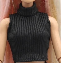 1/6 Barbie Doll Clothes – 30cm Simple Short Skirt & Vest Daily Wear Accessories