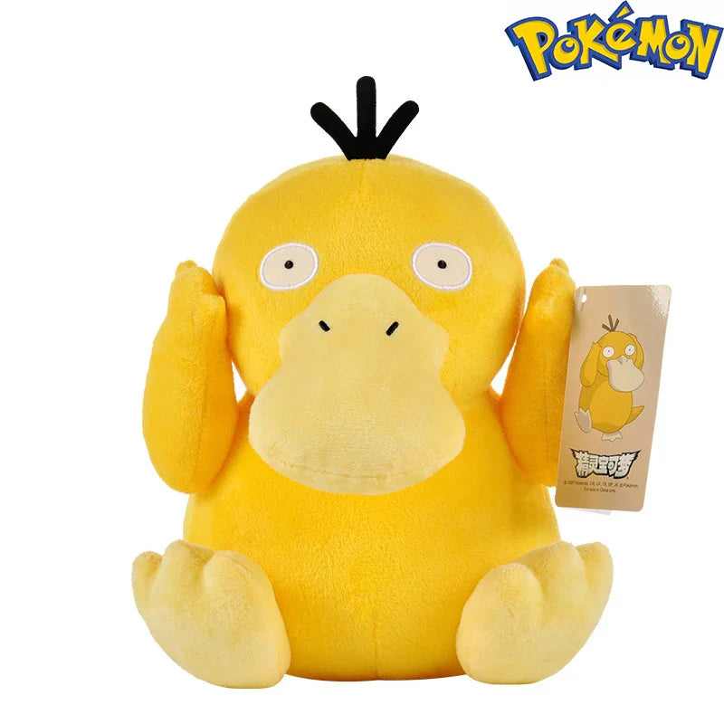 Pokémon Kawaii Plush Toys — Gengar, Haunter, Psyduck, Pikachu Stuffed Dolls, Anime Fire-Breathing Dragon Peluche Gift