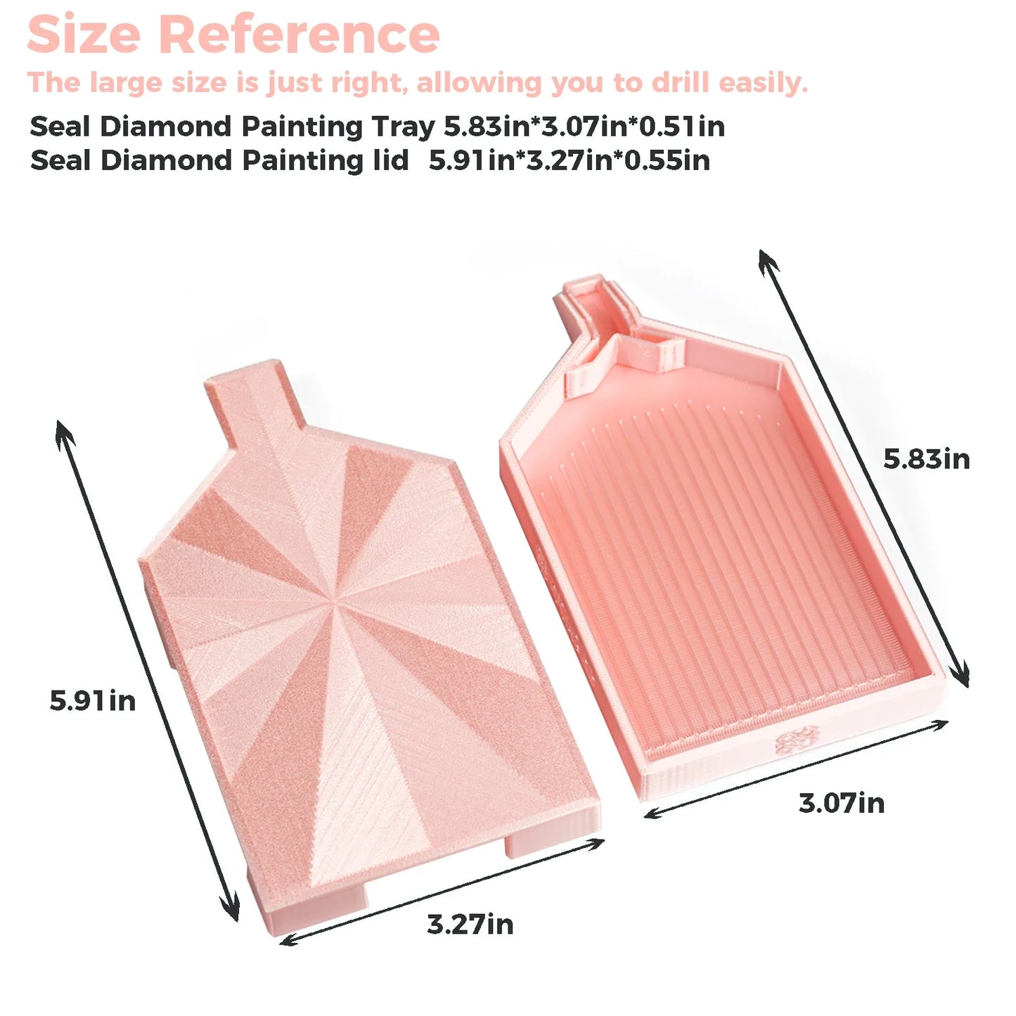 Large Diamond Painting Tray Storage Box – Y-Shape Pop-Up Plug Organizer for 5D Diamond Painting Accessories