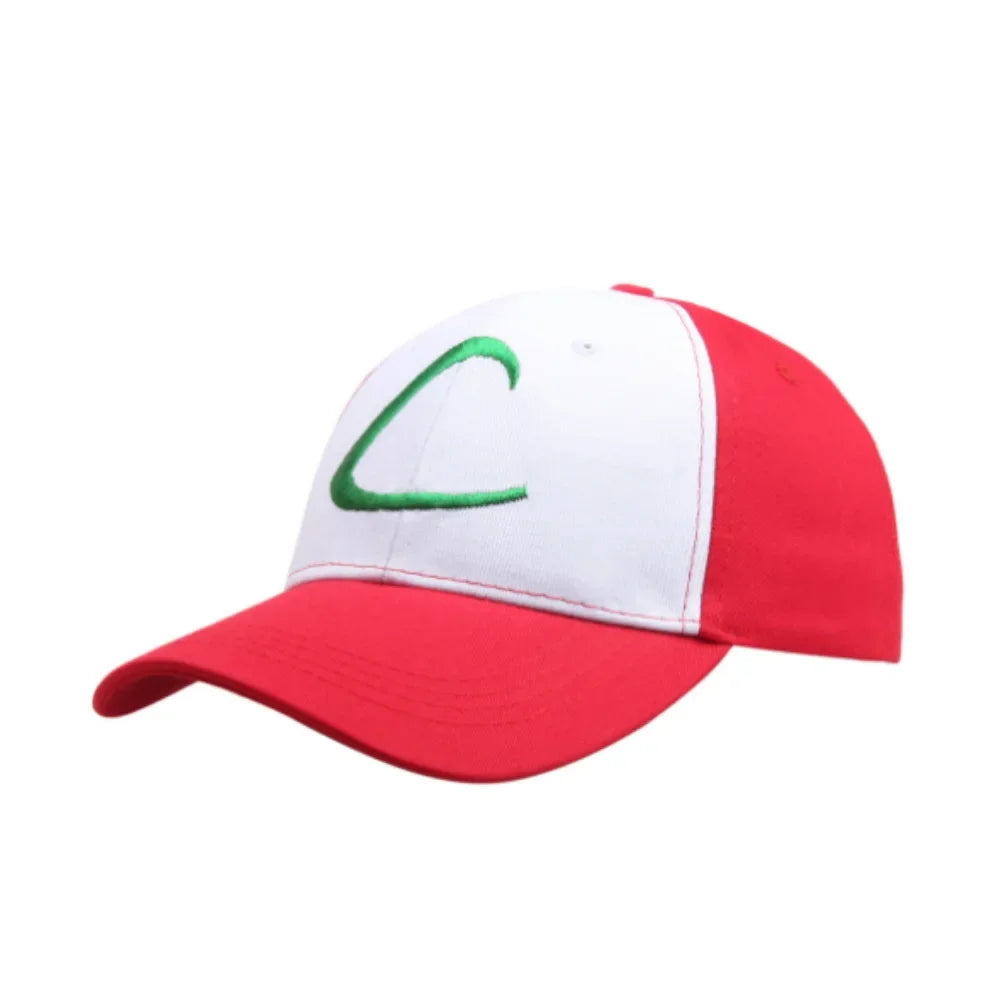 Men’s Anime Trainer Cosplay Costume — Ash Ketchum Outfit for Halloween & Parties with Blue Jacket, Cap & Gloves Set