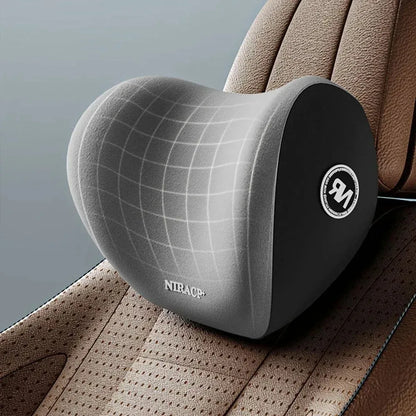 Universal Memory Foam Car Headrest Neck Pillow - Lumbar Support for Cervical Spine, Auto Neck Pillow for Office and Car Interior Comfort