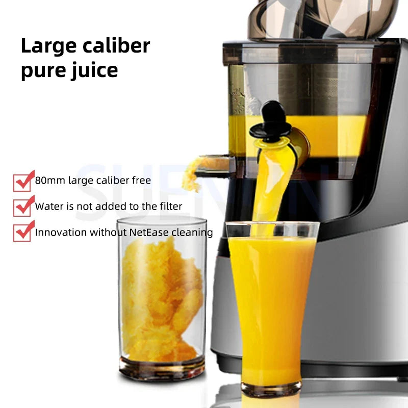Mini Juicer & Portable Blender — Automatic Orange Squeezer, Soy Milk Maker & Household Smoothie Blender