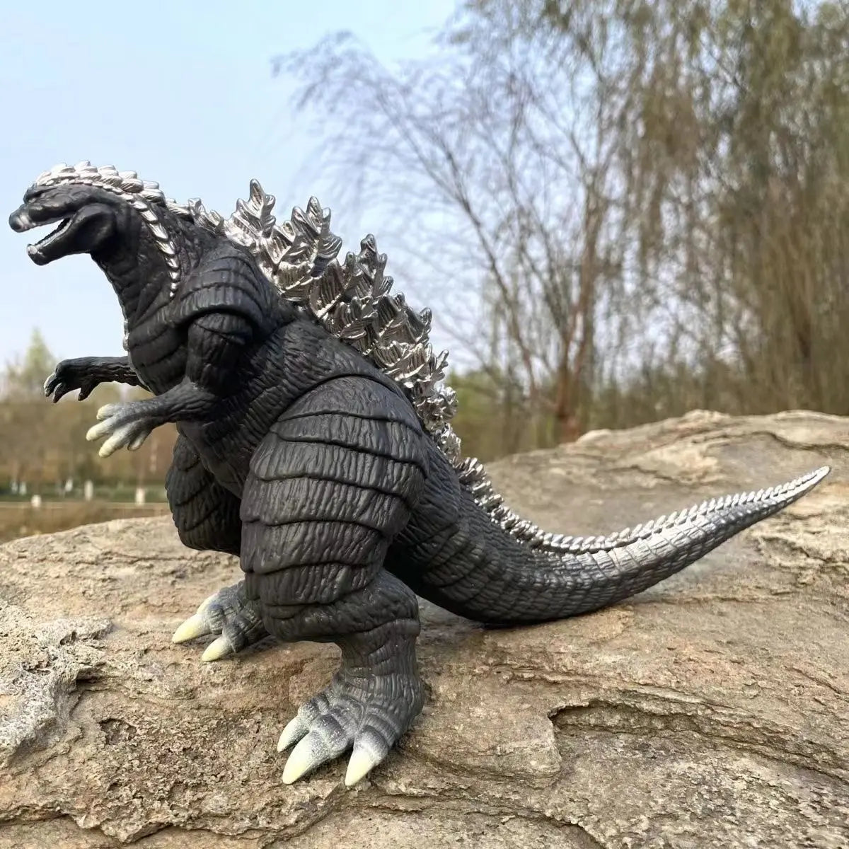 24cm Godzilla King of Monsters Action Figure – Mechanical Red Lotus Planet Collectible Toy, Birthday Gift for Kids