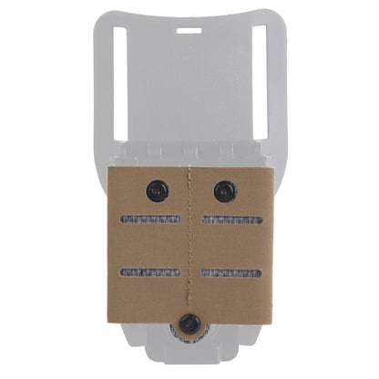 Tactical MOLLE M System Mounting Adapter - Quick Release Accessory Adapter for Hunting & Shooting Magazine Pouches