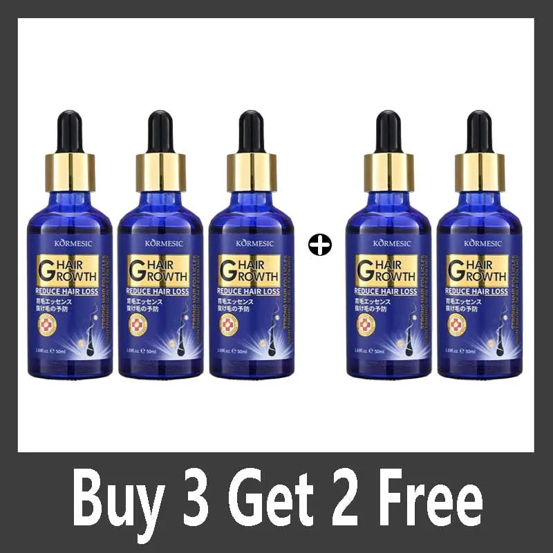 Hair Growth Serum Oil – Anti Hair Loss Treatment for Regrowth, Scalp Repair, Moisturizing & Nourishing Hair Care Solution