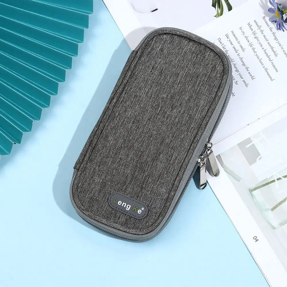 Oxford Cloth Insulin Cooling Bag - Portable Cold Storage Medicine Cooler for Diabetes, Travel-Friendly Drug Freezer