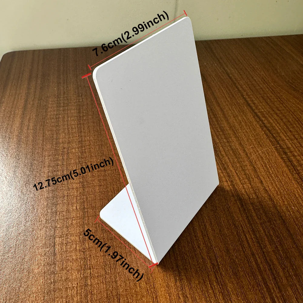 NFC215 Programmable Google Review Acrylic Stickers – 13.56MHz Waterproof NFC Station Table Stand Card