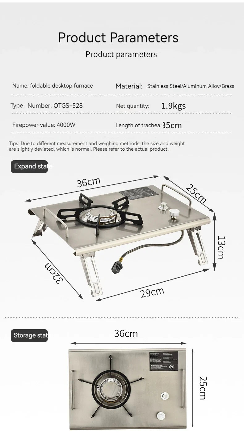 Lohascamping Folding IGT Table – Lightweight Portable Roll-Up Table with Adjustable Legs for Camping, BBQ & Outdoor Cooking