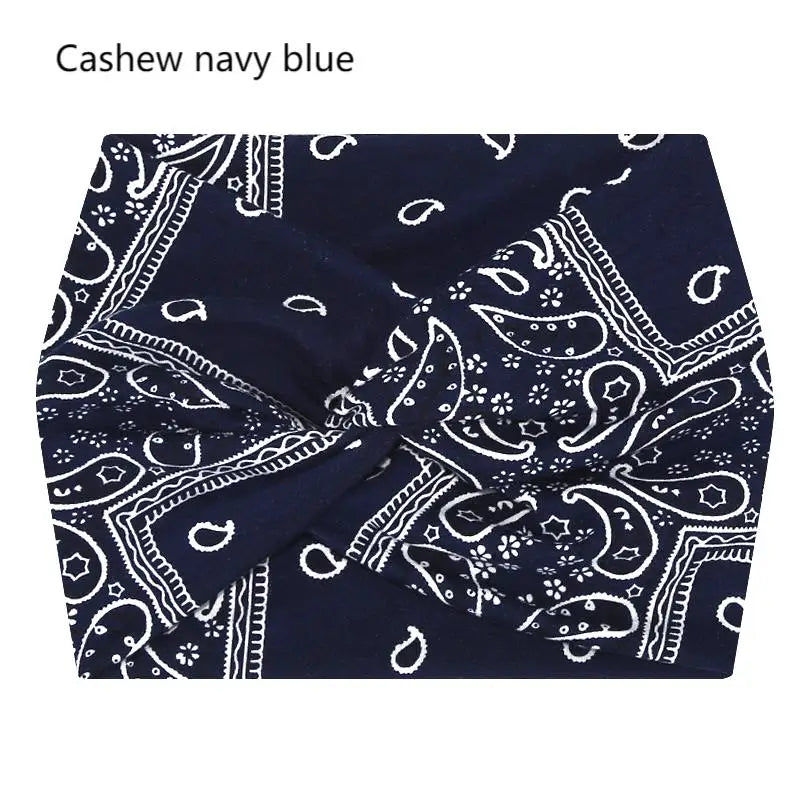 Wide Elastic Headband for Women – Yoga, Pilates, Running & Cycling Sweatband Hairband Turban Makeup Hair Hoop