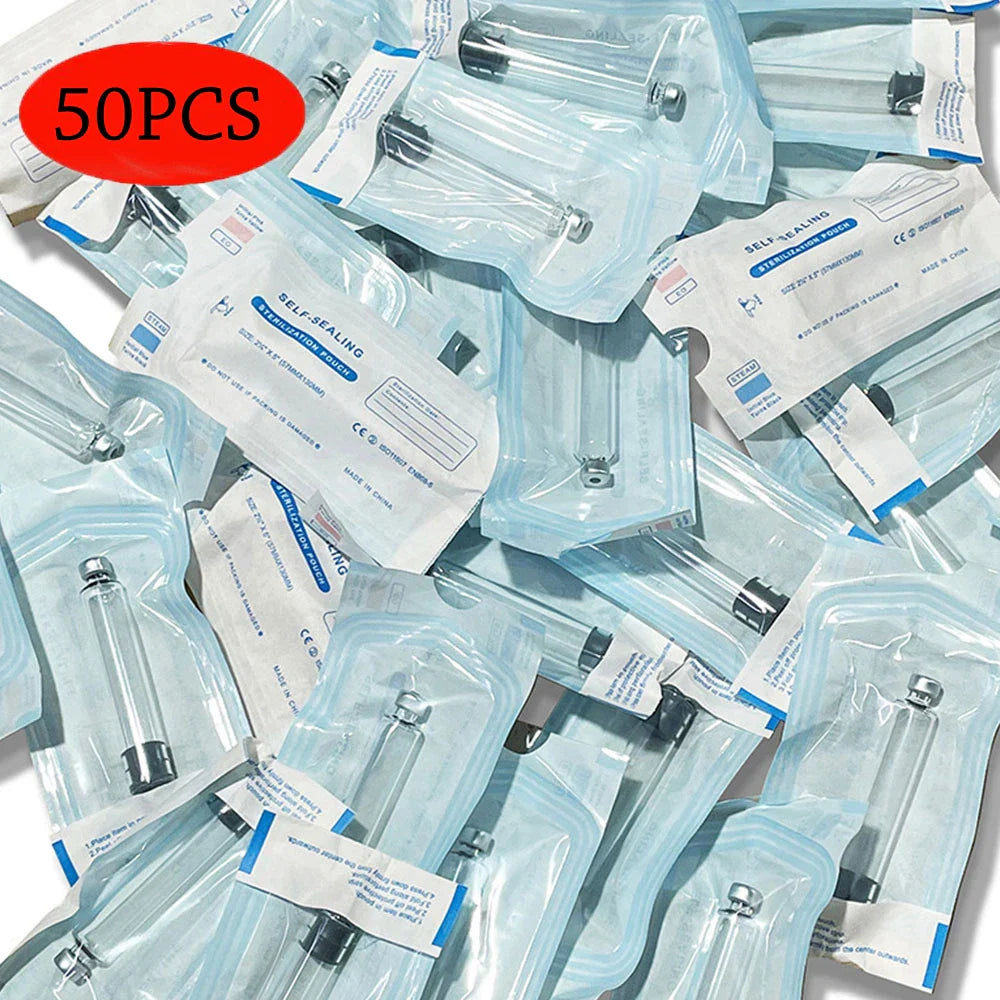 10/20/30/50/100PCS Magic Pen Tip Cartridges — 3ml Empty Cassette Bottles with Individual Packaging for Lilly Insulin Pen (4mm/6mm/8mm)