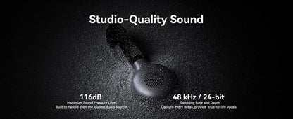Hollyland Lark M2S Wireless Microphone, Noise Cancellation, for iPhone, Android, PC, Photography, Vlog, Interview