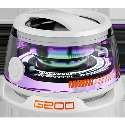 Mini Travel Bluetooth Speaker – Portable Outdoor Stereo with Magnetic Base, RGB Lights & Phone Holder for iOS