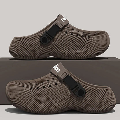 Men’s 3D Platform Sport Sandals - 2026 Summer Slip-On Non-Slip EVA Beach Shoes