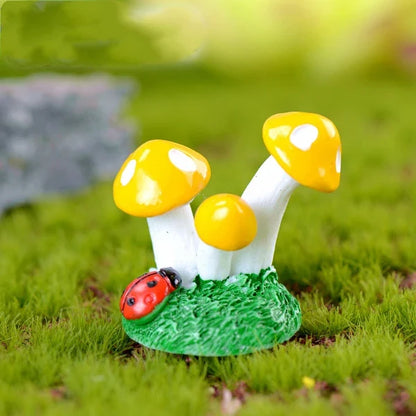 DIY Fairy Garden Miniature Figurines - Garden Pot, Dollhouse & Landscape Decorations
