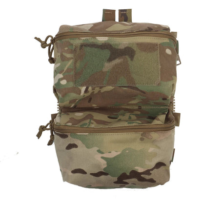 V5 FCPC Tactical Vest Backplate – Military Airsoft Hunting Plate Carrier with Sub-Package, Double Mag & Sundries Pouch
